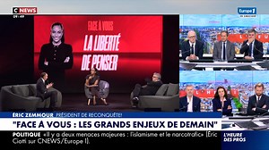 Sur CNews, Pascal Praud diffuse un extrait de l’intervention d'Éric Zemmour, prononcée hier soir lors de l'événement du JDD : « Tous ceux qui veulent défendre l'identité chrétienne de la France doivent se coaliser » | Zemmour TV