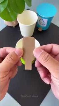 How to make Easy Origami Paper Dustbin DIY Paper Trash Bin dustbin kaise banate hai The Craft ideas3