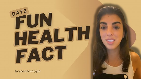 Fun Health Fact – Day 2