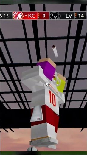 RIDICULOUS ANGLE HEIGHT ON A DEEP BALL!! [ROBLOX Football Fusion]