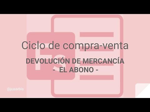 Ciclo compra-venta | DEVOLUCIÓN MERCANCÍA | ABONO | FACTURAS en FACTUSOL - Juan Armada
