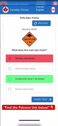 How To Pass Ontario G1 Knowledge Test - All Questions And Answers🛑🅿️🚦#ontario #lesson