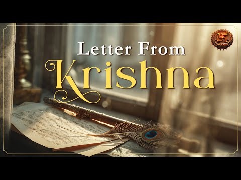 A Letter from Krishna | Divine Whisper of Strength & Love | Janmashtami Special 2025 ✨