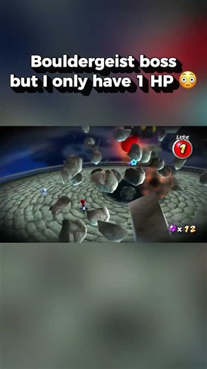 Bouldergeist Boss Fight With 1 HP 😳