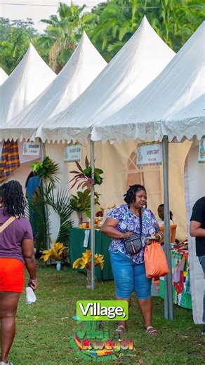 Ti Vilaj Kwéyòl 2025 opens in Roseau. The event celebrates Dominica’s vibrant Creole culture as part of the 47th Independence festivities. #Dominica #TiVilajKwéyòl #CulturalEvent | Together For Dominica