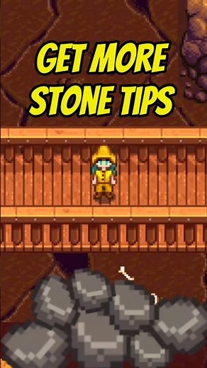 3 Tips to Get More Stone in Stardew Valley #stardewvalley #shorts #games