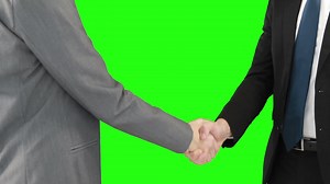 Business people handshaking Free Stock Video Footage