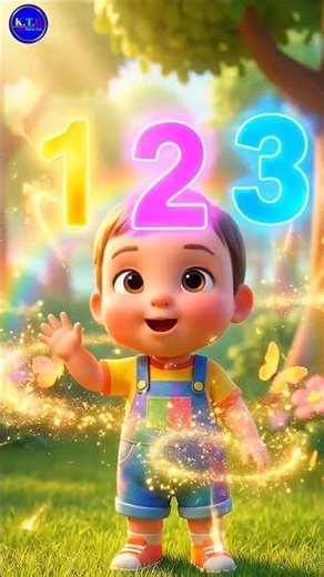 Magic Counting 1–10 for Kids | Cute Baby Learning Numbers | 4K Ultra HD#kids #magicnumber #kidsfun