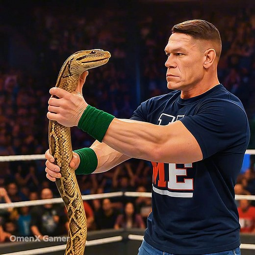 258K views · 174 reactions | John cena catch giant king cobra in wwe 2k25 ring #gaming #wwe | OmenX Gamer | Facebook