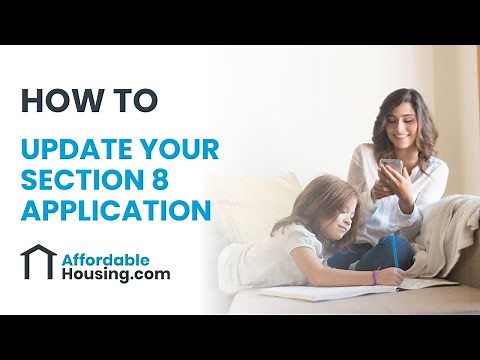 How to Update your Section 8 Application