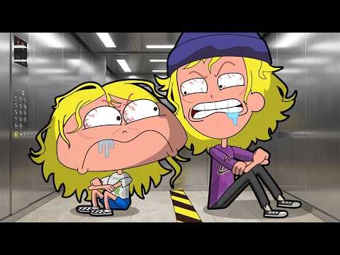 TRAPPED in an Elevator with My Brother for 24 Hours! 🚨😱 | LIVE CHAT WITH STEVEN!