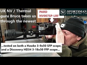 Pard NV007SP LRF in Bruce's man cave