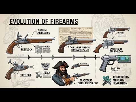 From Flintlock to Fingerprint: The Incredible Evolution of Firearms