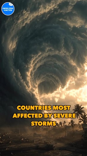 Countries Most Affected by Severe Storms | Knowledge Junction
