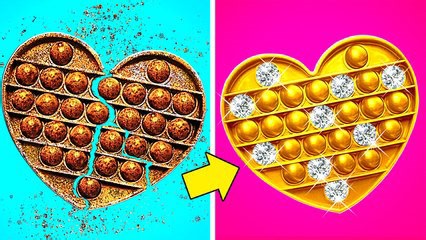 DIY POP IT IDEAS || Amazing hacks how to make popit by yourself by 123 GO! Like