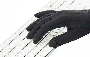 The Writer's Glove: Graphene Typing Gloves - Warm, Thin, Touchscreen - Free US Shipping - Etsy