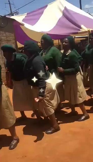 Coordinated Dance Performance at Community Gathering