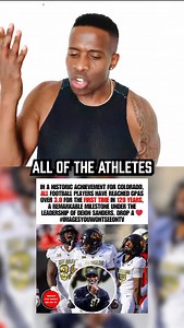 Coach Deion “Prime Time” Sanders, is one of my favorite people. I watch him for motivation. He’s just dope! I got this news the other day where the Director of Academics shared that for the 1st time in the history of Colorado football, all of his players have a 3.0 GPA or higher. Academic excellence! That’s incredible! People want to hate on Deion because people are still caught up on not wanting to see a black man succeed. He’s a well-spoken, all around great person and I’m just extremely proud