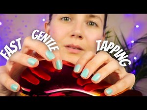 ASMR Fast But Gentle Tapping at 100% Sensitivity
