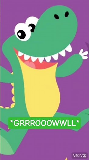 DJ the Dinosaur's Stomach Growling