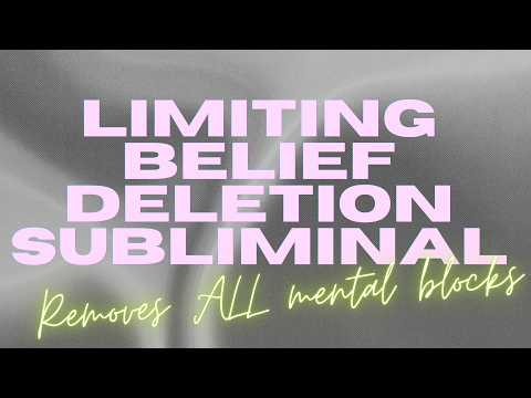 Listen Once And Realize You Never Had A Limiting Belief.....