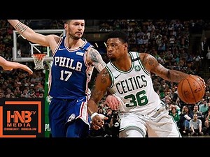 Boston Celtics vs Philadelphia Sixers Full Game Highlights / Game 2 / 2018 NBA Playoffs