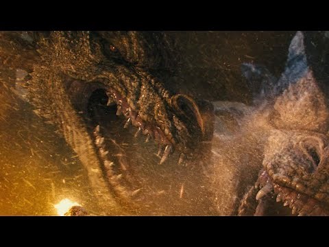 King Ghidorah rises (no background music) - Godzilla: King of the Monsters
