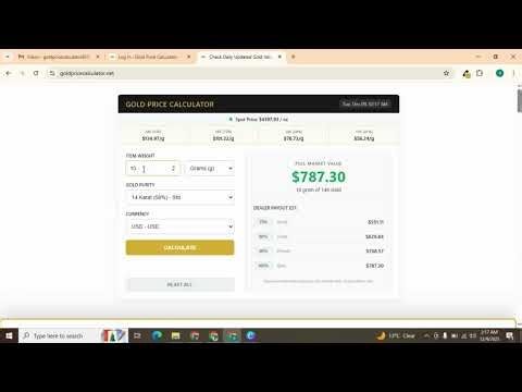 How to Find Gold Value By Using Our Gold Price Calculator