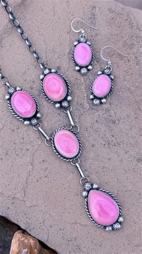 #pink #turquoisejewelry #westernfashion #nativemade #nativemade | jewelry