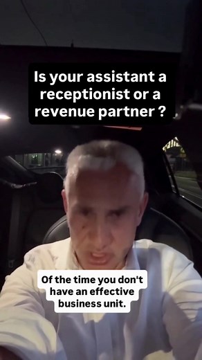 4.2K views · 41 reactions | Are You Using Assistants as Receptionists Instead of Revenue Partners? Too many offices misuse their associates: • Booking photos • Driving keys • Chasing contracts • “Busy work” Top EBUs use associates for: • Prospecting • Nurturing a hot pipeline • SMS & call follow-ups • Auction and OFI leverage • Buyer work that leads to seller leads That’s where the money is. #realestatecoaching #realestatetraining #EBU | Tom Panos | Facebook