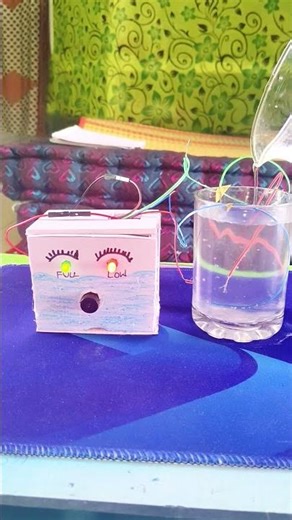 Diy School project Water Level Indicator | kids school science projects