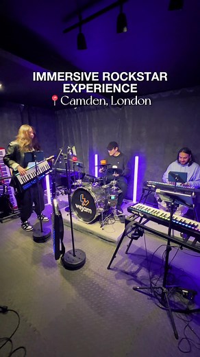 Nueva experiencia inmersiva en Londres: ¡forma una banda!