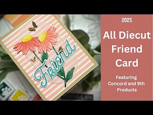 How I Made This Beautiful Die Cut Card With Easy Steps