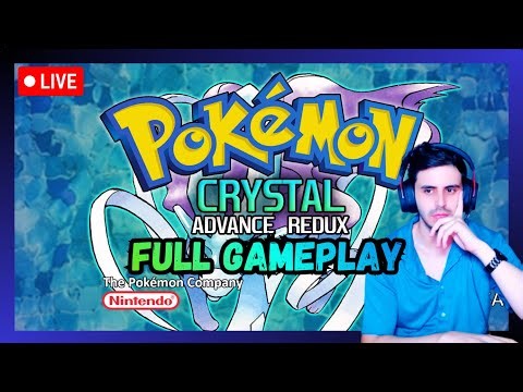 Full Gameplay of The New Update of Pokemon Crystal Advance Redux GBA Romhack🔥