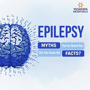 Watch to debunk common epilepsy myths! Learn the facts: epilepsy is not contagious, people can live active lives, and seizures should never be treated by putting something in the mouth. Let’s break the stigma together and support those living with epilepsy! For expert advice, consult Dr. G. V. Subbaiah Chowdhary. For more information on medical treatment, call us at 91-9355644884 #Epilepsy #EpilepsyAwareness #SeizureFacts #EpilepsyMyths #Neurology #SeizureSupport #BrainHealth #YashodaHospitals |