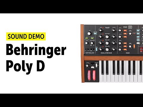Behringer Poly D Sound Demo (no talking)