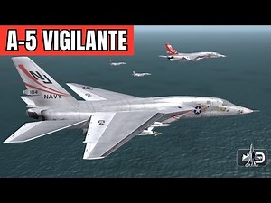 A-5 Vigilante: The American Jet That Forced Russia to Build the Legendary MiG-25