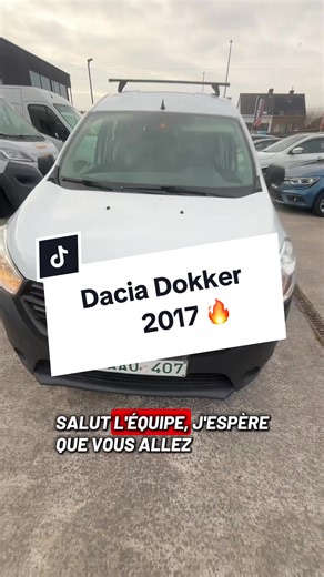 🚗 NOUVELLE ENTRÉE — Dacia Dokker 2017 essence 🔥 💥 210 000 km ✅ Fournie avec Car-Pass ✅ Contrôle technique OK ✅ Garantie 12 mois ⚡ Start & Stop (économie de carburant) 📦 Super spacieux — idéal travail ou famille ⛽ Économique & fiable 💸 Prix : 4700€ (négociable sur place) 📩 Intéressé ? Envoie un message privé maintenant #belgium #voitures #dacia #occasion