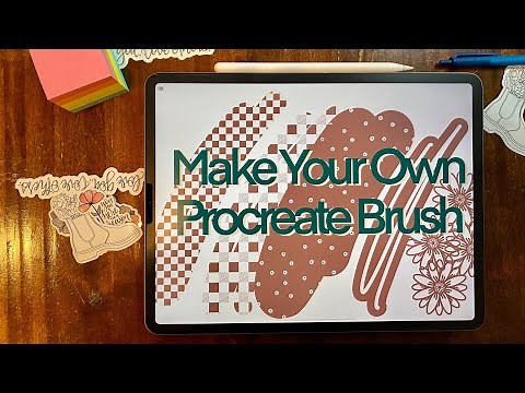 Make 5 of Your Own Procreate Brushes | Checkered, Plaid, Outline, Polka Dot + Stamp Brushes