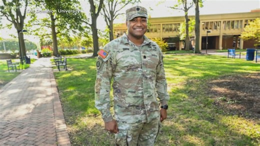 Old Dominion University honors Lt. Col. Brandon Shah with Monarch Battalion memorial today