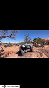 Metal Masher mashup from our Moab trip! @affordable_bender @alcanspring @allhosevegas @apexchassis @dieselpowerproducts @mercenaryoffroad @offroaddesign @thurenfab #fullsizeinvasion2024 #fsi #fullsizeinvasion | Fullsize Invasion