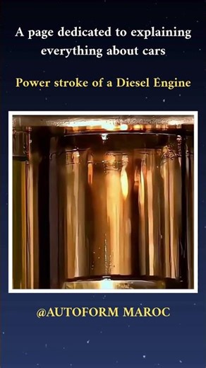 Power Stroke of a Diesel Engine ⚙️🔥