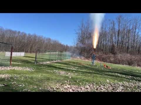 Kent State Rocketry Odin Test Burn
