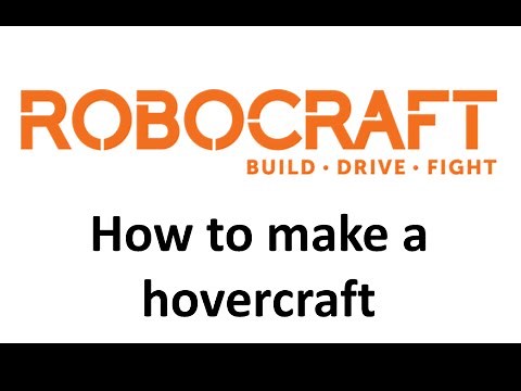Robocraft - How to make a hovercraft