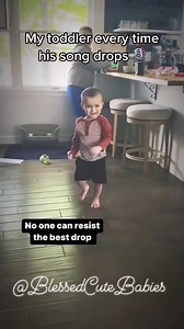 Moment crying baby hear their favourite music 😃🥰 #cutebaby #dance #funny | Blessed Cute Babies