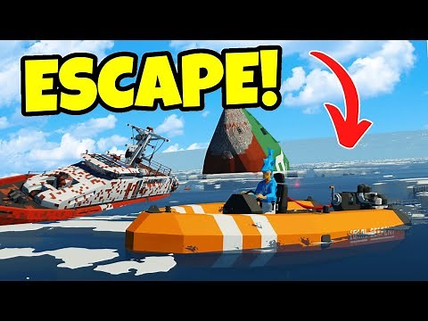 Escaping a SINKING RESCUE SHIP! - Stormworks