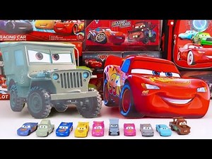 Disney Pixar Cars Unboxing Review | Lightning McQueen, Mack, Doc Hudson, Chick Hicks, Snot Rod