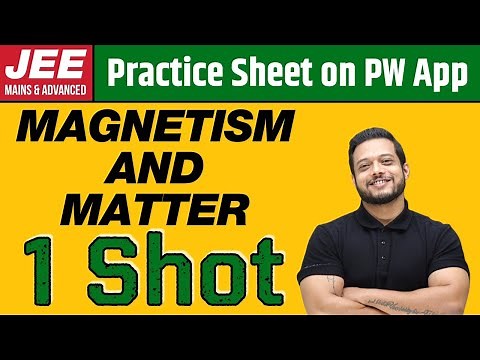 MAGNETISM AND MATTER in 1 Shot | From Zero to Hero | JEE Main & Advanced