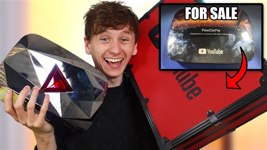I'm BUYING PewDiePie's 100 Million Red Diamond Play Button