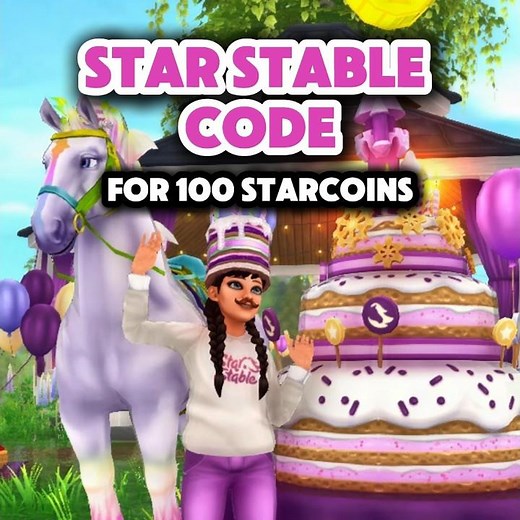 ✨STAR STABLE CODE✨ Starcoins and a Sweater 🎉 Birthday Gift!
